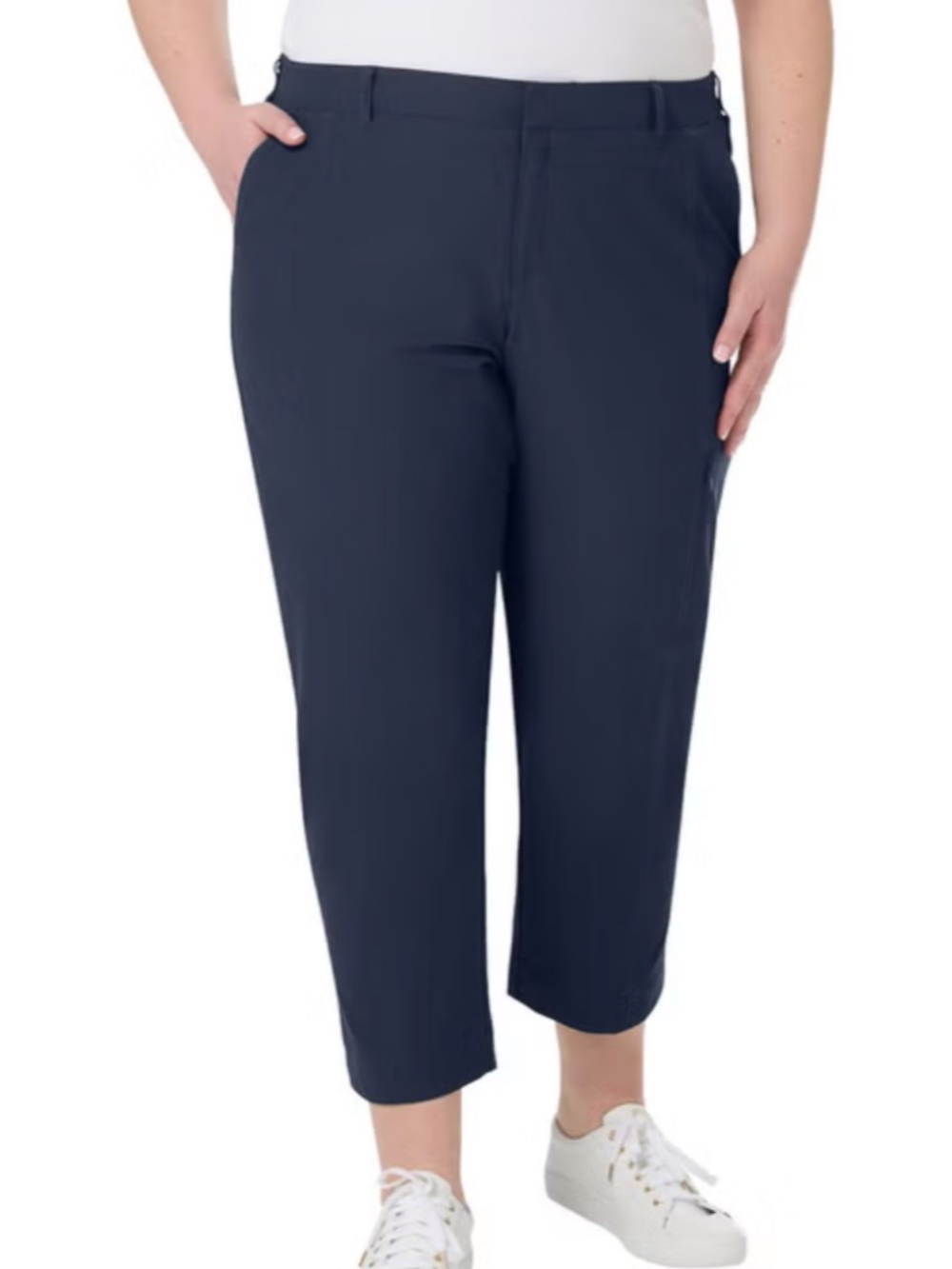 Kirkland Signature Women’s Navy Travel Ankle Pants 16